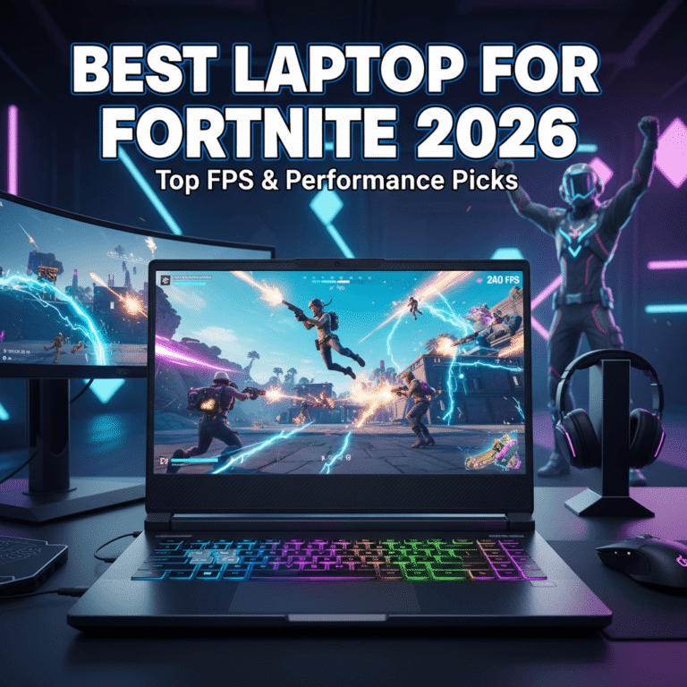 Best Laptop for Fortnite in 2026