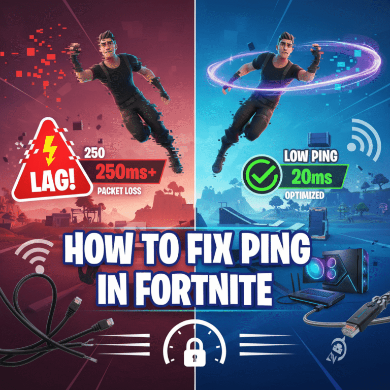 How to Fix Ping in Fortnite: Complete Guide to Lower Lag and Improve Gameplay