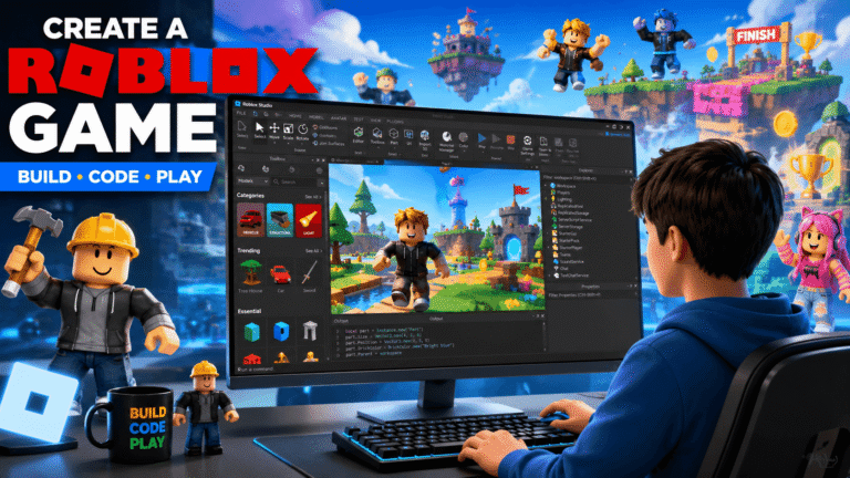create a roblox game