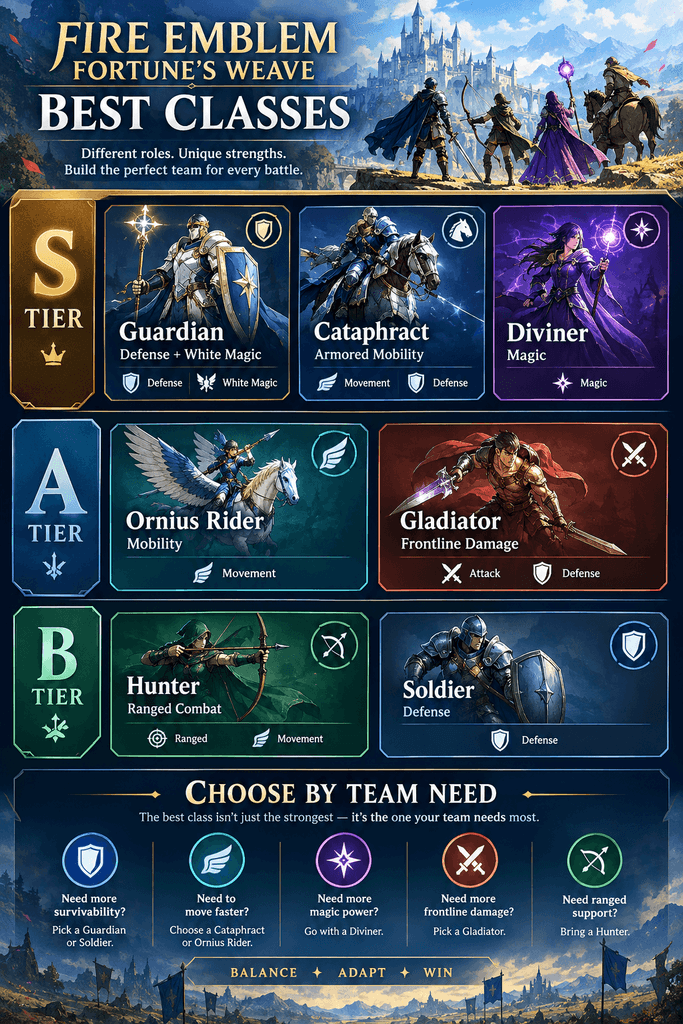 Fortune’s Weave Best Classes