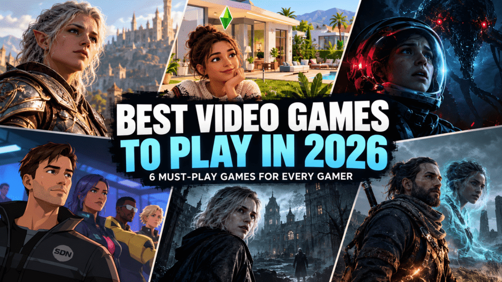Best Video Games to Play in 2026: 6 Top Picks